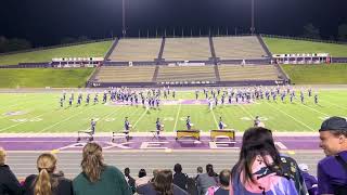 Hallsville High School Band  UIL Region 21 Marching Contest 2023 [upl. by Lesya]