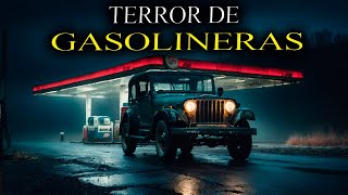 5 Relatos de TERROR ocurridas en GASOLINERAS  Historias Reales [upl. by Eenrahc]