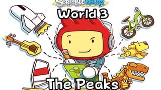 Scribblenauts  World 3  The Peaks [upl. by Einej]