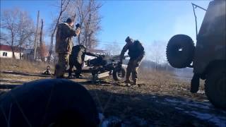 Ukrainian Artillerymen Receive Accurate Counter Battery Fire [upl. by Nois194]