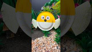 DIY Easy Paper Plate Fish Craft  Fun for Kids 🎣 diy craft craftyfun kids [upl. by Esyla]