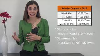 Seguro de salud Adeslas Completa [upl. by Rachael]