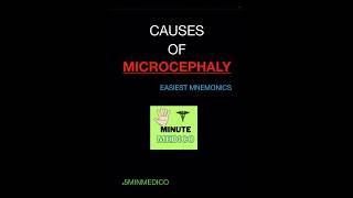 MICROCEPHALY CAUSES  PEDIATRICS EASIEST MNEMONIC 5MINMEDICO next neetpg shorts [upl. by Nuahsak566]