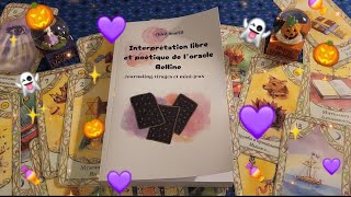 🍬 Review 📖  Interprétation libre et poétique de L’Oracle Belline par Chloé Bonfill licorneindigo🍬 [upl. by Enitsirc]