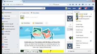 How to logout your facebook Account for pclaptop  Bangla [upl. by Leo]