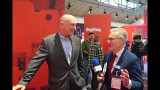 Electronic Specifier with the President of DigiKey at electronica 2024 [upl. by Eelesor]