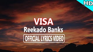 Visa  Reekado Banks Official lyrics video [upl. by Reggi552]