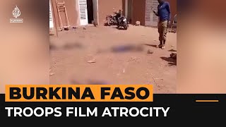 Video shows Burkina Faso forces killing boy in potential war crime  Al Jazeera Newsfeed [upl. by Ianteen]