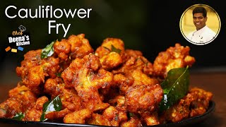 Cauliflower Fry Recipe in Tamil  How to Make Cauliflower Fry  CDK 523  Chef Deenas Kitchen [upl. by Valenta693]