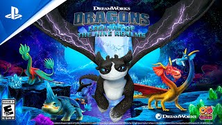 DreamWorks Dragons Legends of The Nine Realms  Announce Trailer  PS4 Games [upl. by Wanfried]