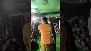 Pramod premi yadav and Dimpal Singh new stage show 2024 ।। Holi me namaste ।। stage shorts viral [upl. by Thebazile]