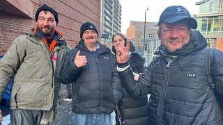 Fake beggars organised gangs amp genuine homelessness on the streets of Liverpool [upl. by Jeritah]