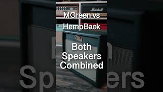 Celestion Greenback Vs Hempback Reveal Did you get it right [upl. by Friedlander]