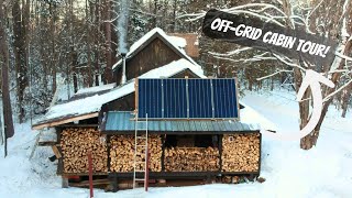 OffGrid Cabin Tour  Step Inside Our Off Grid Dry Cabin [upl. by Yggep]