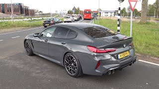 BMW M8 Gran Coupe Competition 625HP Drag Racing Accelerations Engine Sounds 🔥 [upl. by Barcot]