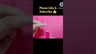 easy and simple ring making 💓craftandartbangla shortvideos diy youtubeshorts keepsupporting [upl. by Nomma958]