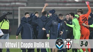 HL ottavi di COPPA ITALIA  GIANAPro Vercelli 30 [upl. by Alahsal]