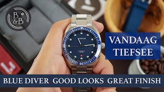 A German Microbrand Diver With Excellent Design amp Finishing  Vandaag Tiefsee Review  BampB [upl. by Joan]