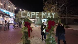 Christmas in Cape May New Jersey  Walking Tour [upl. by Persian]