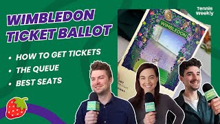 How to get Wimbledon 2025 Tickets Wimbledon Ballot The Queue Camping  Tips [upl. by Maximilien]