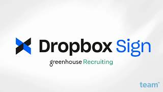 Dropbox Sign for Greenhouse  Overview [upl. by Ayram]