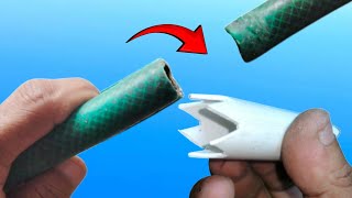 Secret Trick Connect The Hose With PVC Without Rope At Home [upl. by Armstrong52]