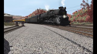 CampO 614 Thunders Through the Hinton Division with the Chessie Steam Special  Trainz 2022 [upl. by Yannodrahc]