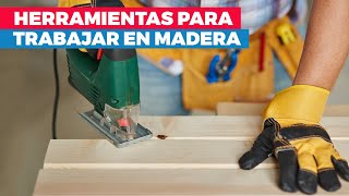 ¿Con qué herramientas trabajar la madera [upl. by Isolde]