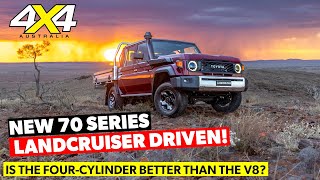 Allnew Toyota LandCruiser 70 Series driven  4X4 Australia [upl. by Dor220]