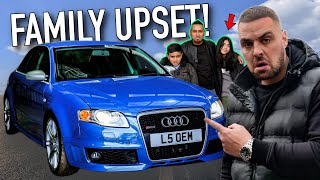 GUTTED THEY HAD TO SELL THEIR AUDI RS4 [upl. by Atauqal]