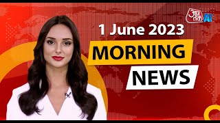 Watch Morning News Headlines From Aaj Tak AI Anchor Sana [upl. by Burleigh606]