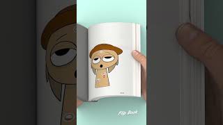 Sprunki Tunner Phase 4 Flipbook sprunki Creativity Flipbook shorts [upl. by Aibun683]