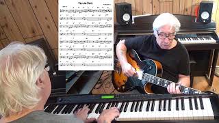 Yellow Days  Jazz guitar amp piano cover  Alvaro Carrillo [upl. by Janet]