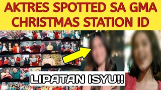 LIPATAN ISYU AKTRES SPOTTED SA KAPUSO CHRISTMAS STATION ID [upl. by Oiralednac]