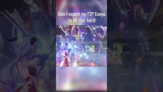 C0R1 Ganyu is still the GOAT  F2P Ganyu Showcase  Genshin Impact [upl. by Goldshell597]