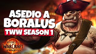 GUIA COMPLETA ASEDIO A BORALUS MITICA 🔥The War Within Season 1 [upl. by Siednarb]