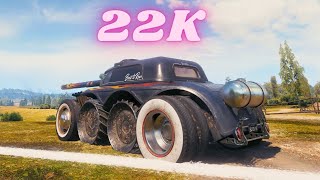 22K Spot  Damage Panhard EBR 105 World of Tanks [upl. by Petras]