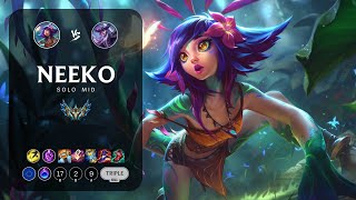 Neeko Mid vs Syndra  EUW Challenger Patch 1324 [upl. by Suu525]