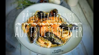 Pâtes italiennes aux fruits de mer pasta allo scoglio [upl. by Ennayr]