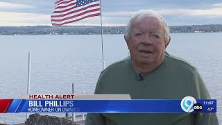 Harmful Algal Blooms in Owasco Lake threaten water supply [upl. by Sucramrej]