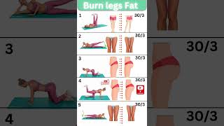 Get slim Legs in 7 days by this exercises  short fitness [upl. by Erdnaxela]