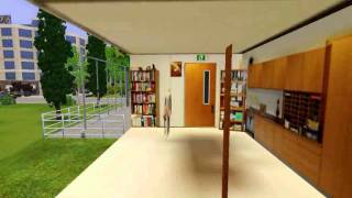 A tour in the sims school  The Sims 3 [upl. by Nylzzaj750]