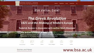 The Greek Revolution 1821 and the Making of Modern Europe [upl. by Ashwell]