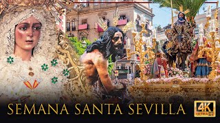 ⁴ᴷ SEMANA SANTA DE SEVILLA de día [upl. by Evadnee889]