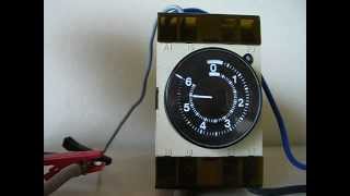 Crouzet relay timer checking mode 6 seconds [upl. by Phillane643]