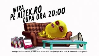 ALTEX Noaptea Devoratorilor de Preturi 27 ianuarie 2015 [upl. by Moth]