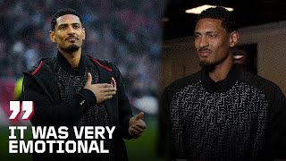 It was a big gift from the fans and the club ❤️👋  Haller says goodbye [upl. by Pentheam]