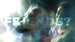 King Shark and Ratcatcher being adorable emotional The Suicide Squad 2021 Edit [upl. by Schwerin]