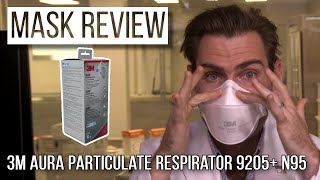 Everyone Copies 3M  3M Aura Particulate Respirator 9205 N95 Review [upl. by Danette254]