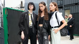 Street Style Highlights  Models Off Duty SS 2020 [upl. by Pallaton]